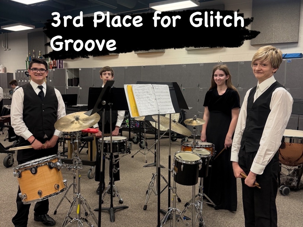 CDJH Percussusionist Students at a competition