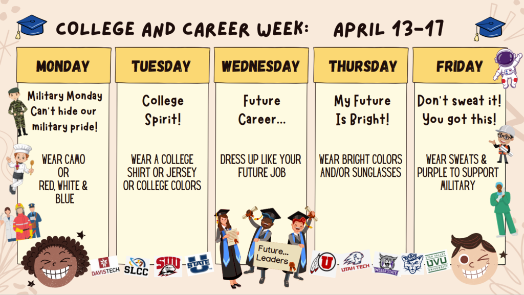 College and Career Week activities