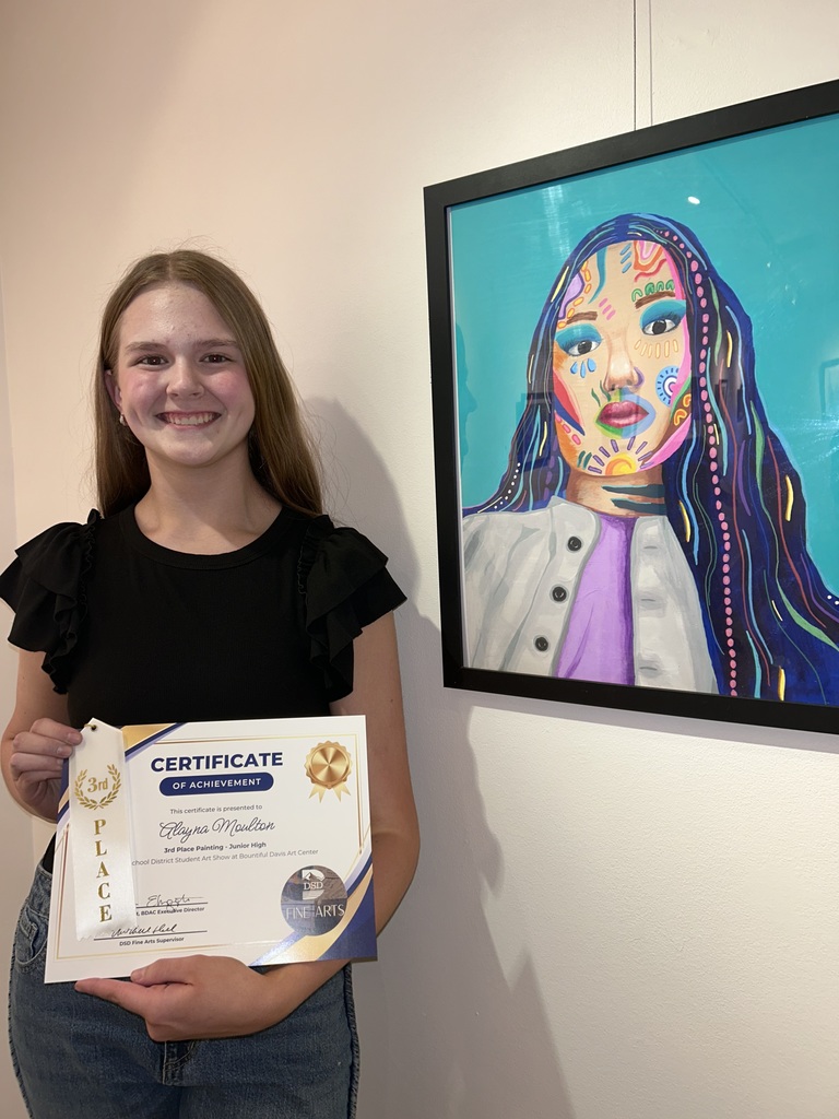 District art show-third place painting