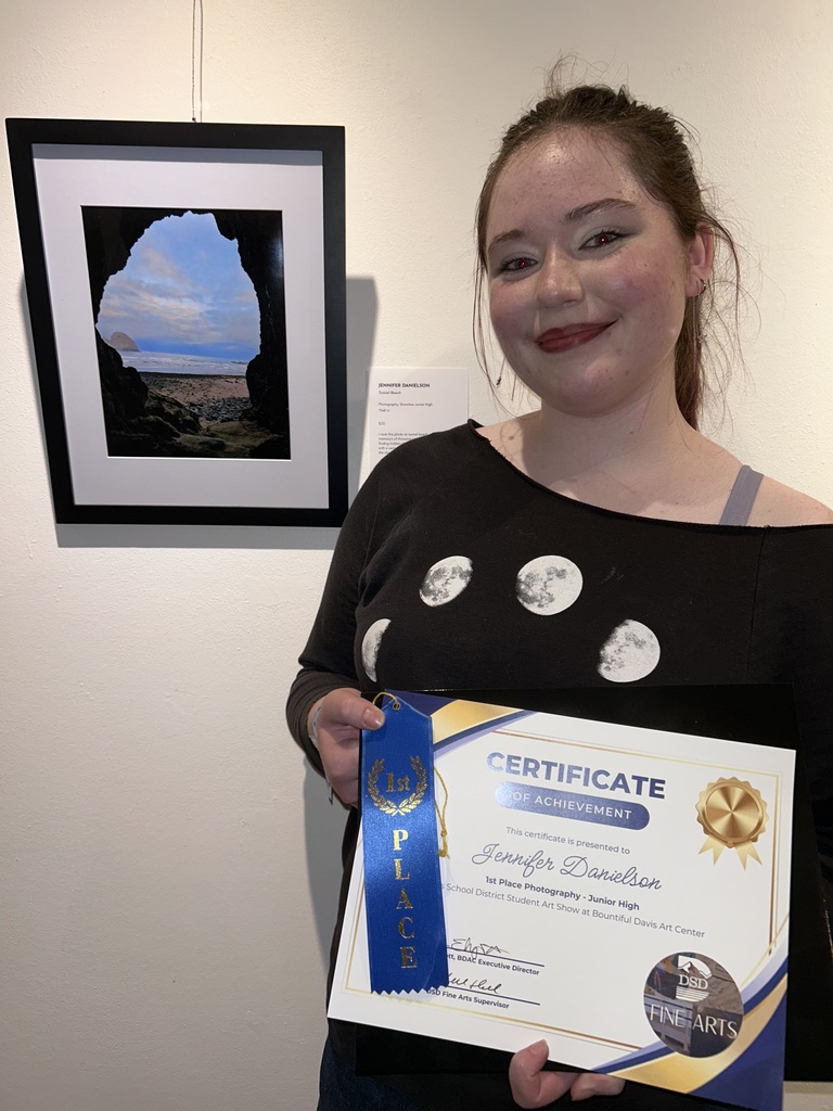 Dirtrict Art Show-fist place photography!