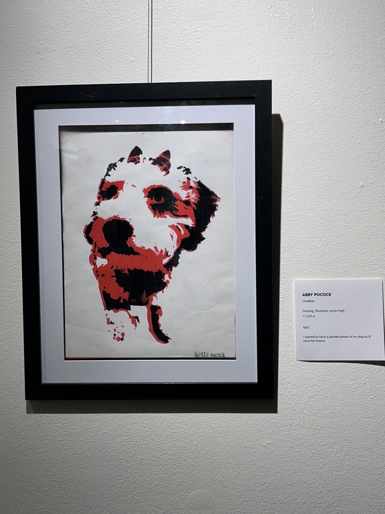 District art show-Honorable mention.
