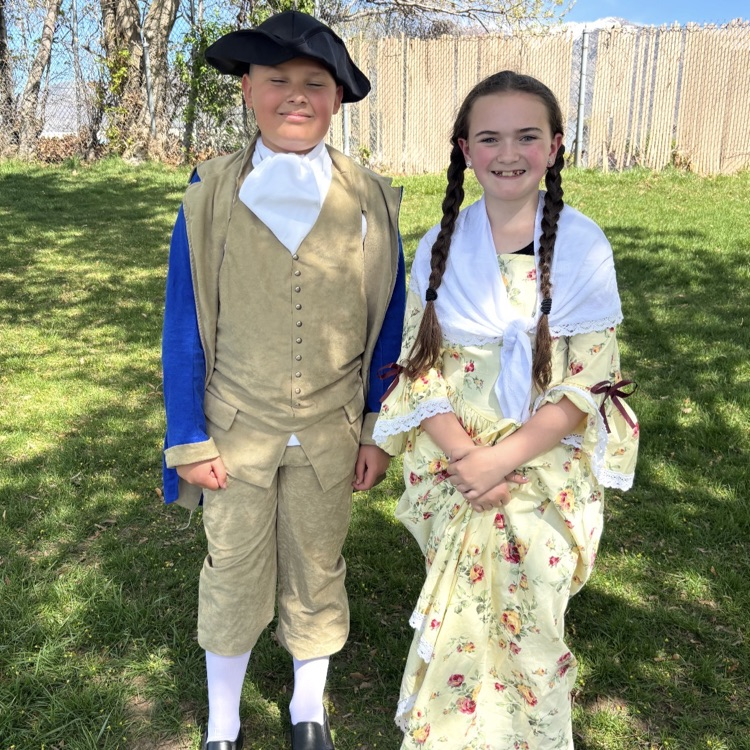 students dressed up for CKLA presentations 