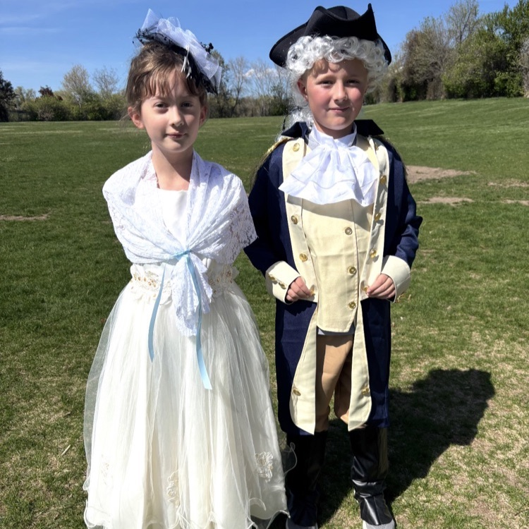 students dressed up for CKLA presentations 