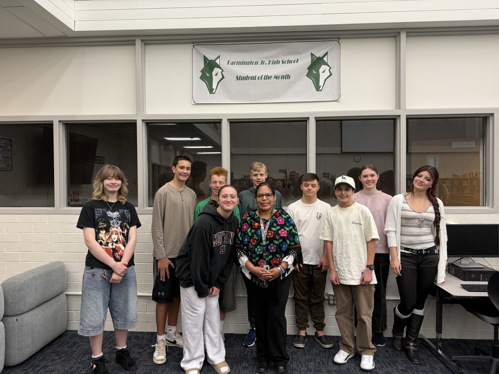 April students and educator of the month. 