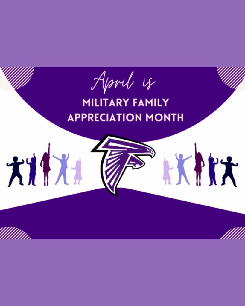 April is military appreciation month.  