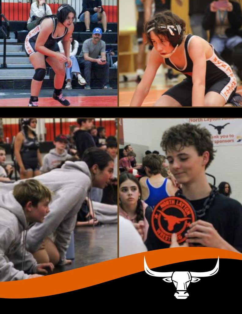 wrestlers during a match