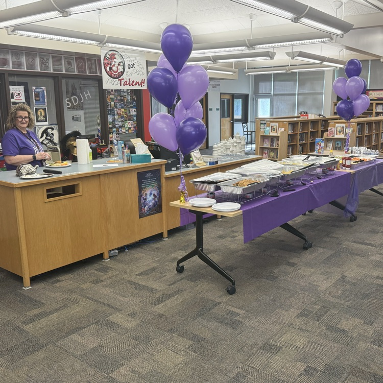 purple art breakfast 