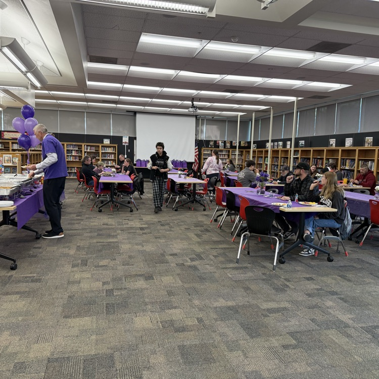 purple art breakfast 