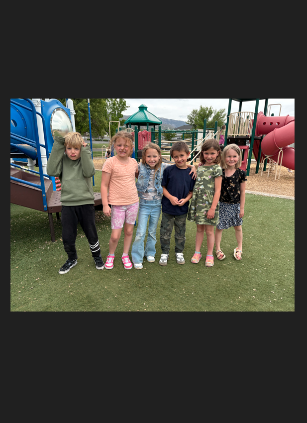 Photo collage of students and staff wearing camouflage