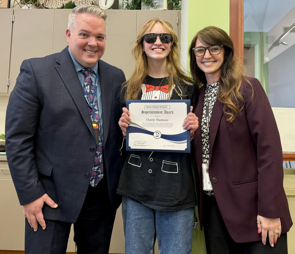 Soup with the Supt Award