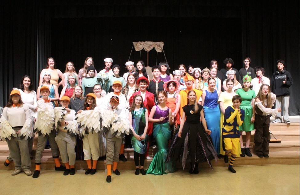 The Little Mermaid cast