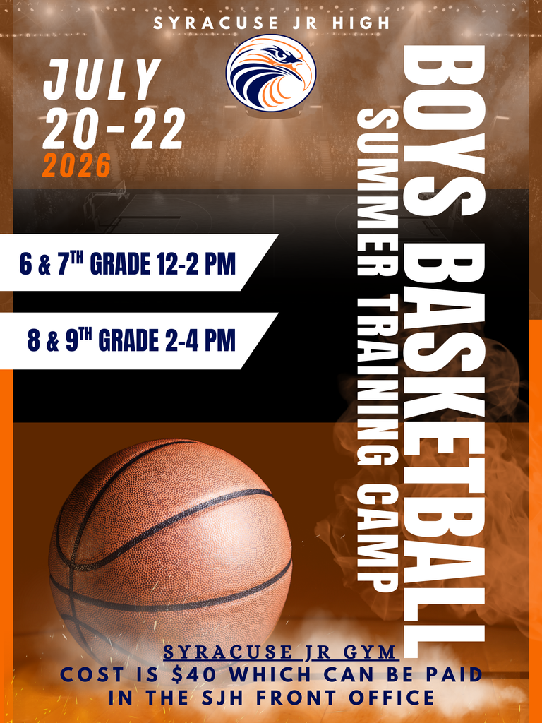 Boys Basketball Summer Camp Flyer