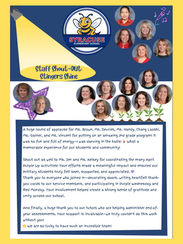 Staff Shout Out 03.01.26
