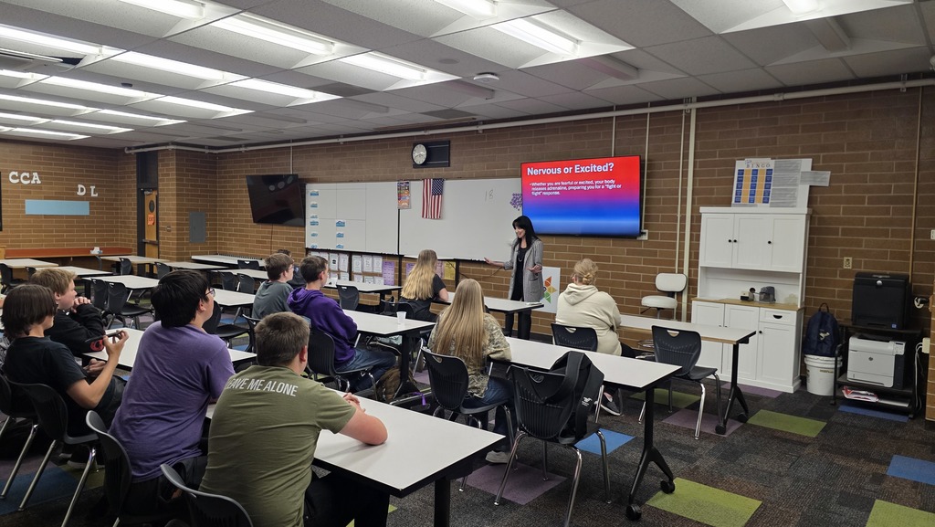 FBLA Students in the classroom