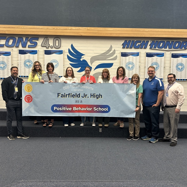 MTSS members posing with award banner