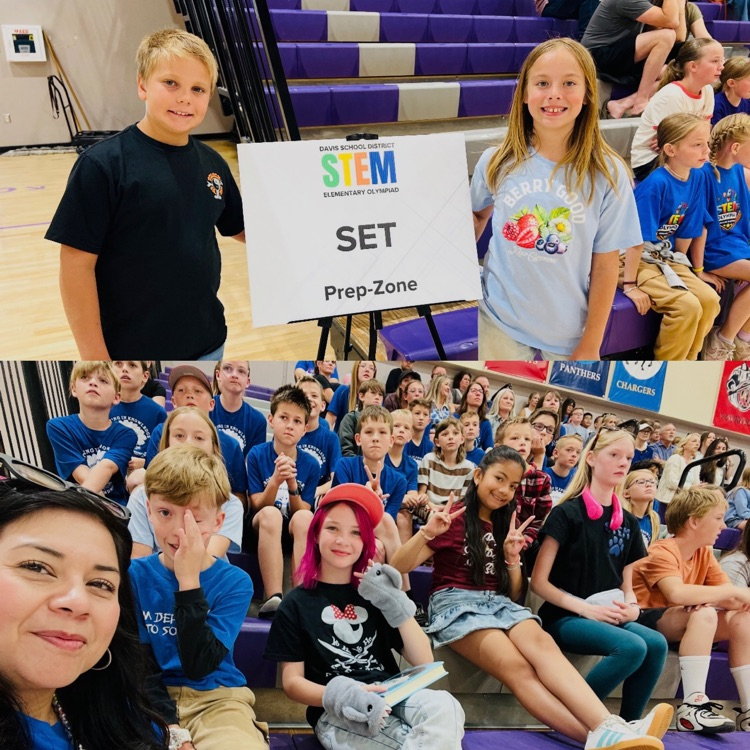 4th-6th graders at the STEM Olympiad 