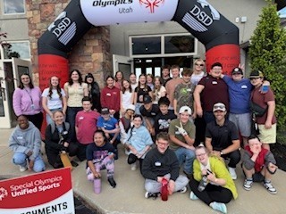 Unified Sports Team Playing golf