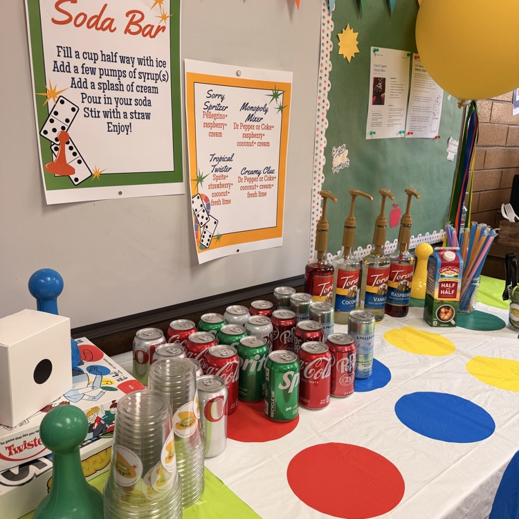 Twister soda bar!