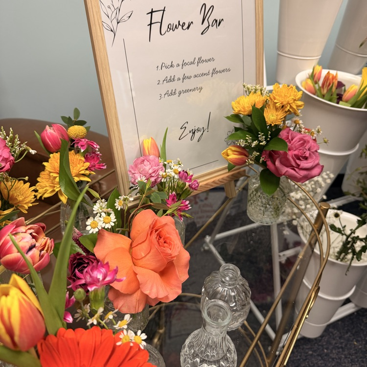 Fresh Flower Bar!