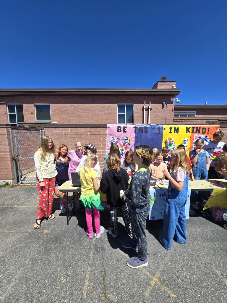 Students selling toys at recess