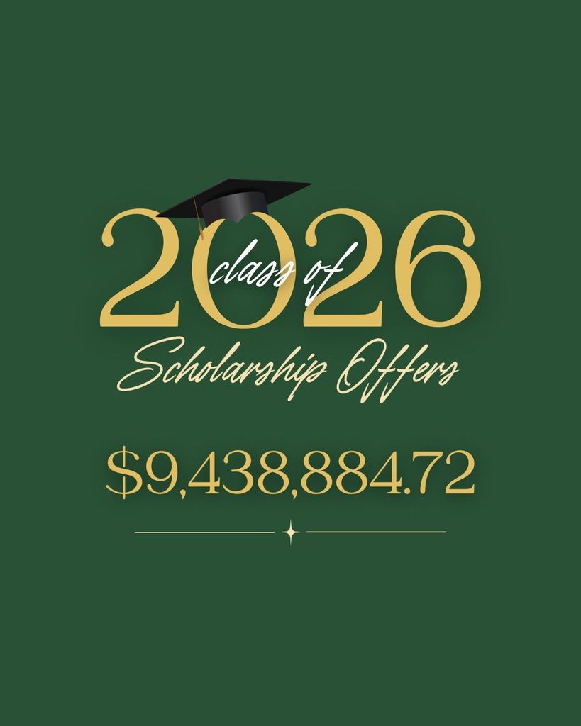 Class of 2026 Scholarship Offers total $9,438,884.72