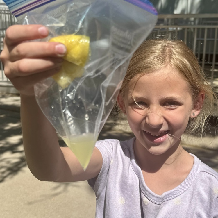 Making fresh Lemonade!