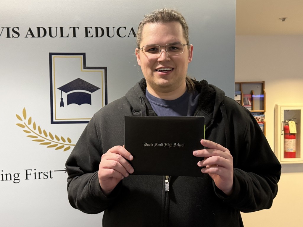Jake Cleveland finshed his adult high school