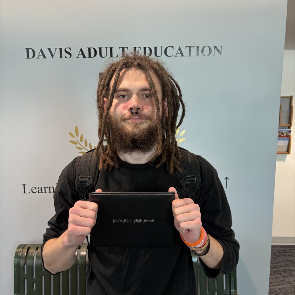 Auzryel Keener finished his adult high school diploma