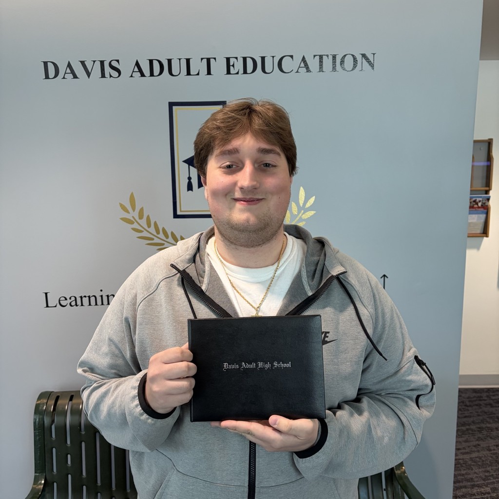 Chase Lang finished he adult high school diploma
