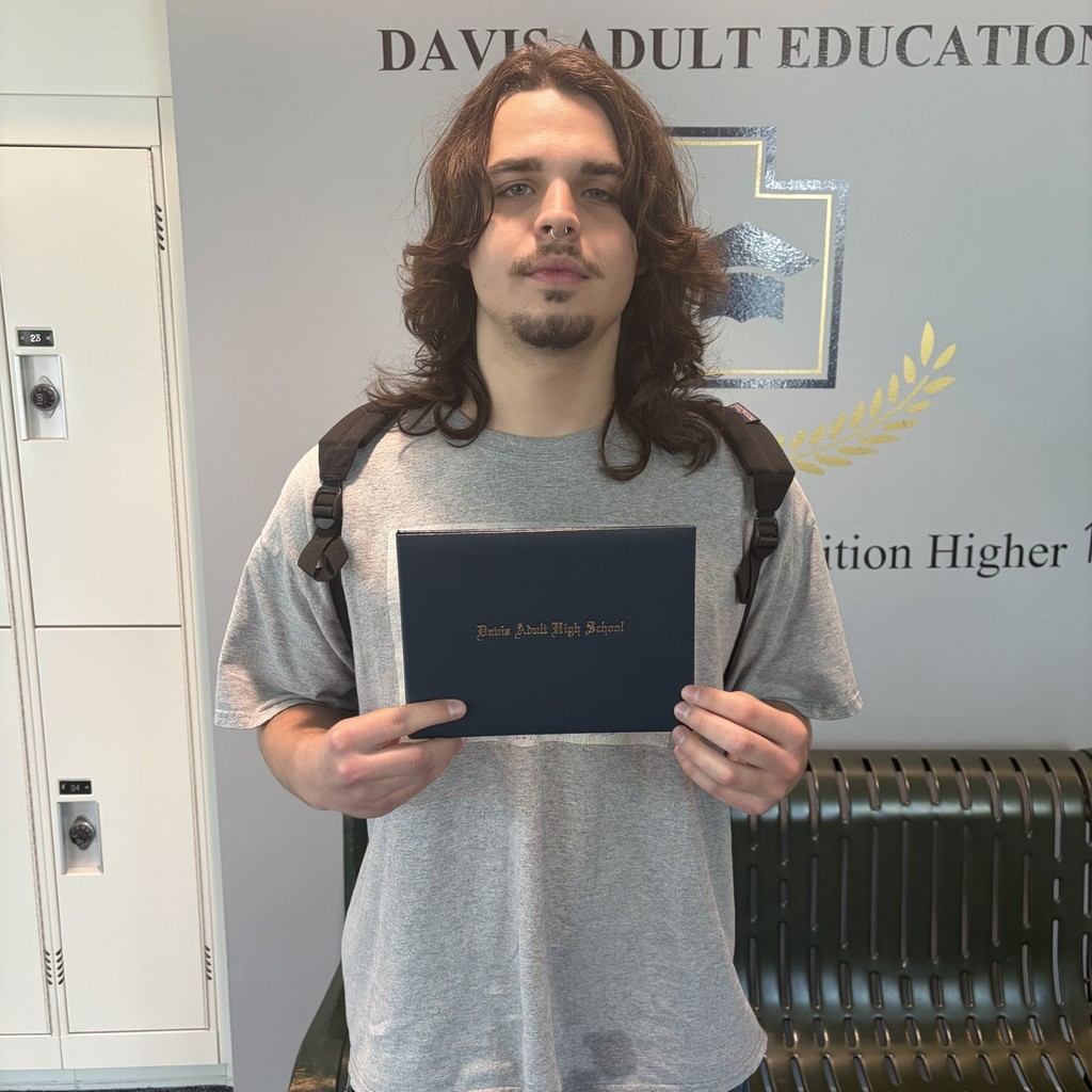 Nathan James-Wilcox finished his adult high school
