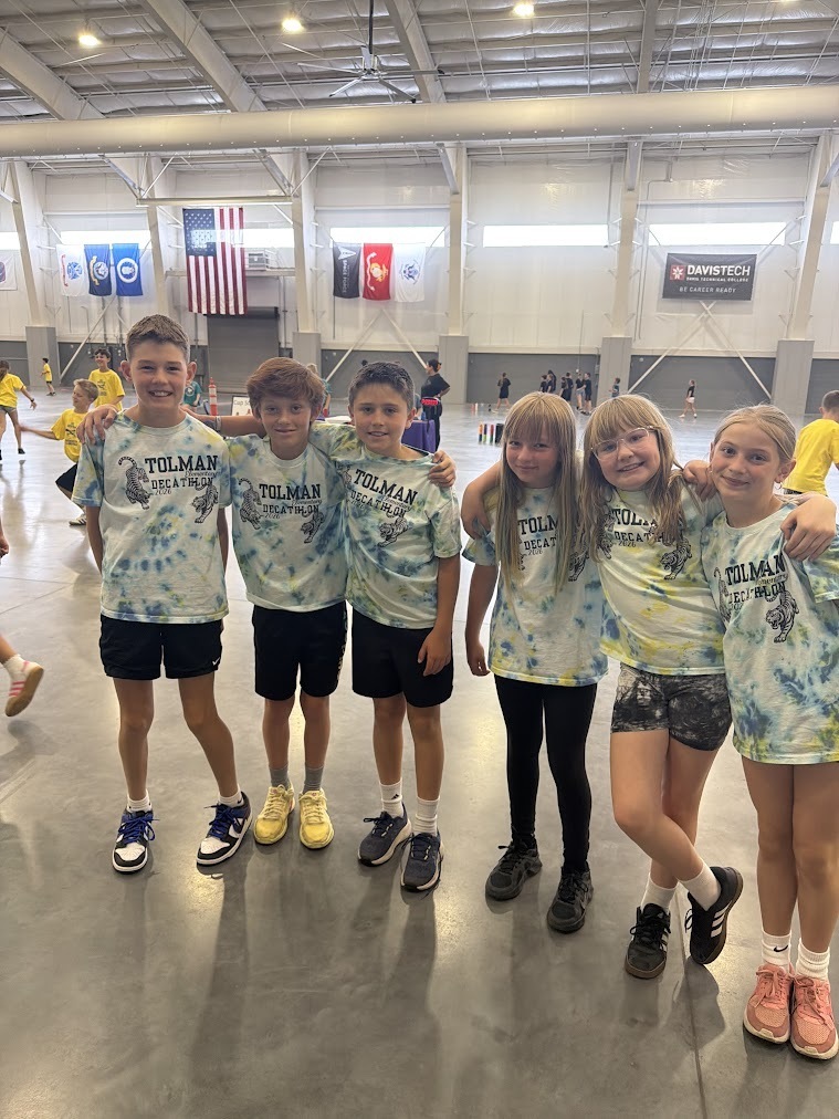 5th Grade Decathlon team