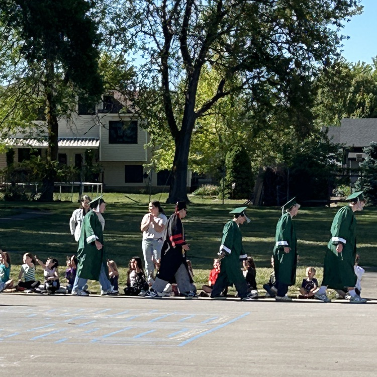 high school graduate walk