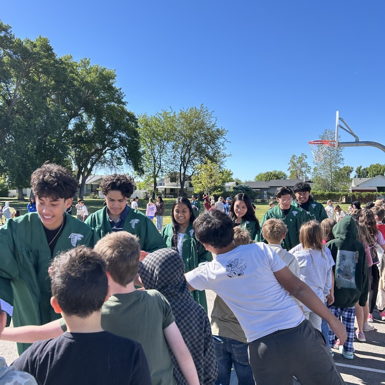 high school graduate walk