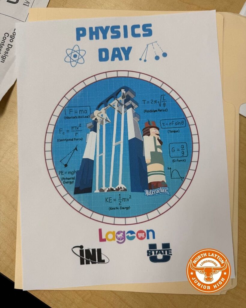 Physics Day at lagoon flyer