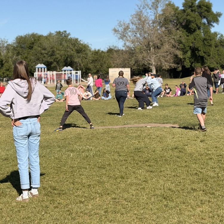 6th grade kickball vs. staff game!