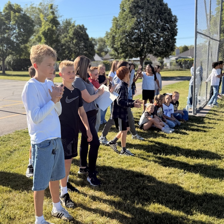 6th grade kickball vs. staff game!