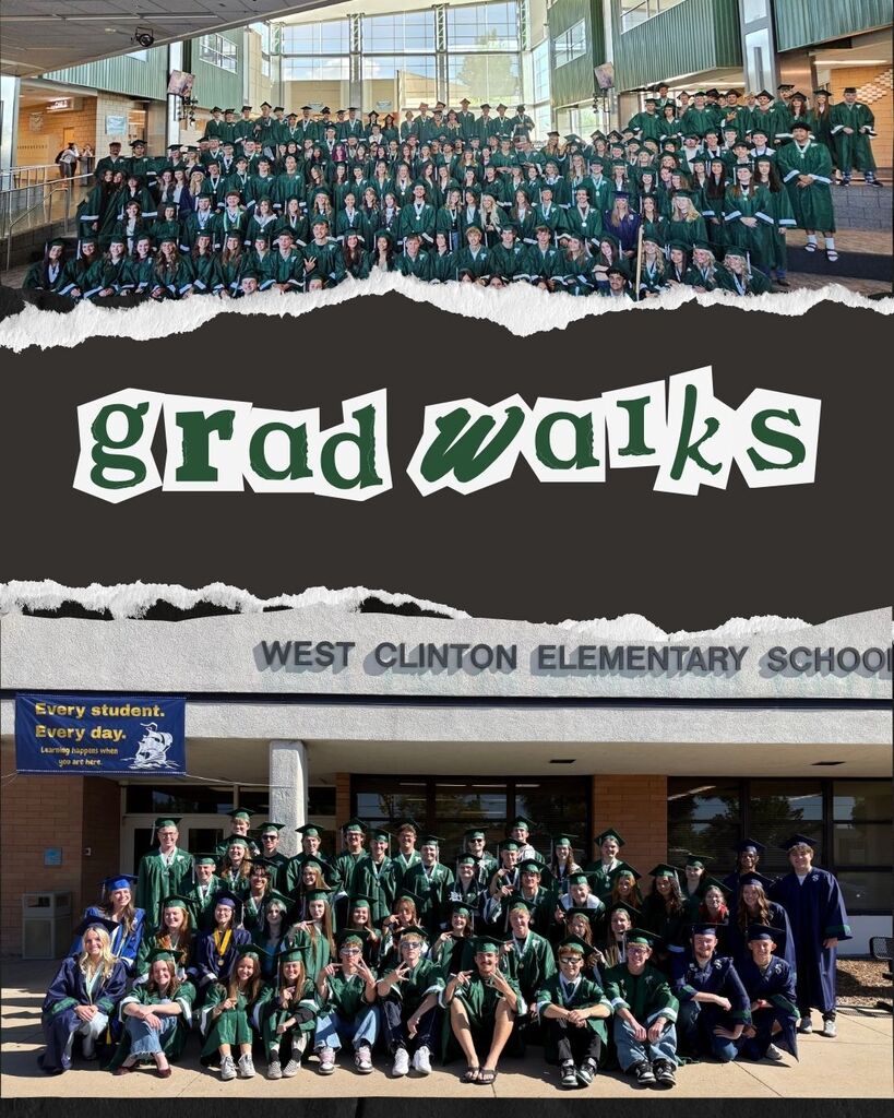Grad Walks at elementary schools May 2026
