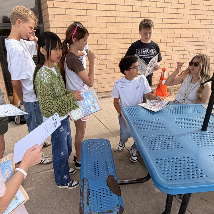 End of year, yearbook signing!
