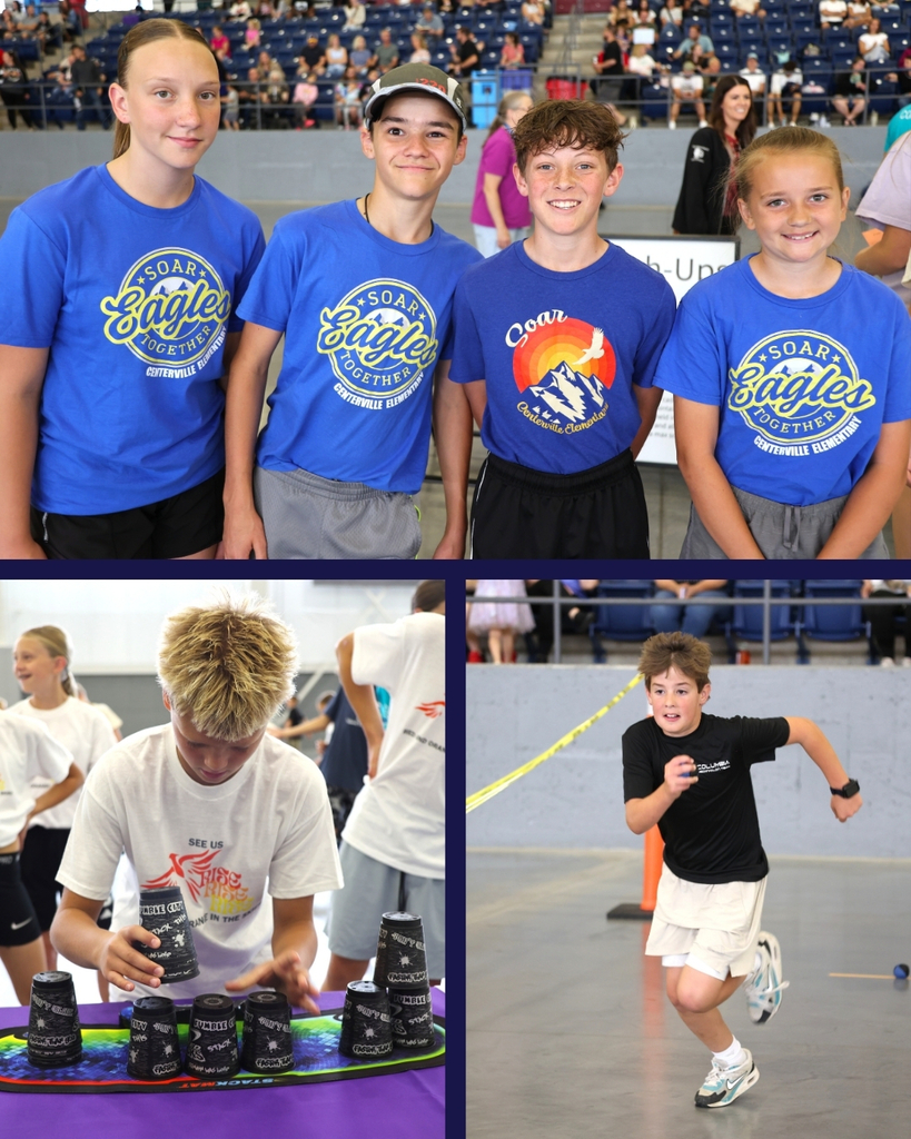 Students competing at the Davis School District Decathlon.