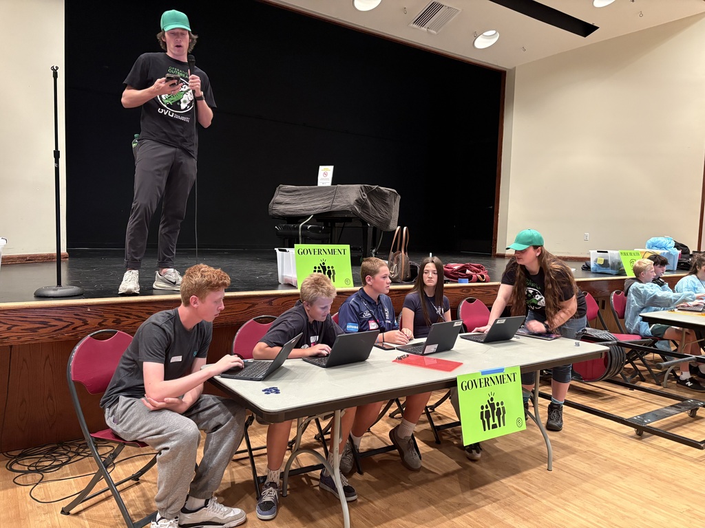More students learning about Operation Outbreak.
