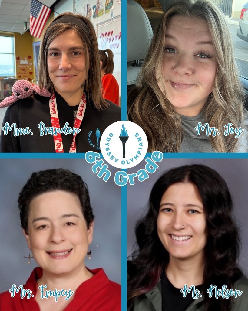 Odyssey grade level teams for the 2026–2027 school year! 💙