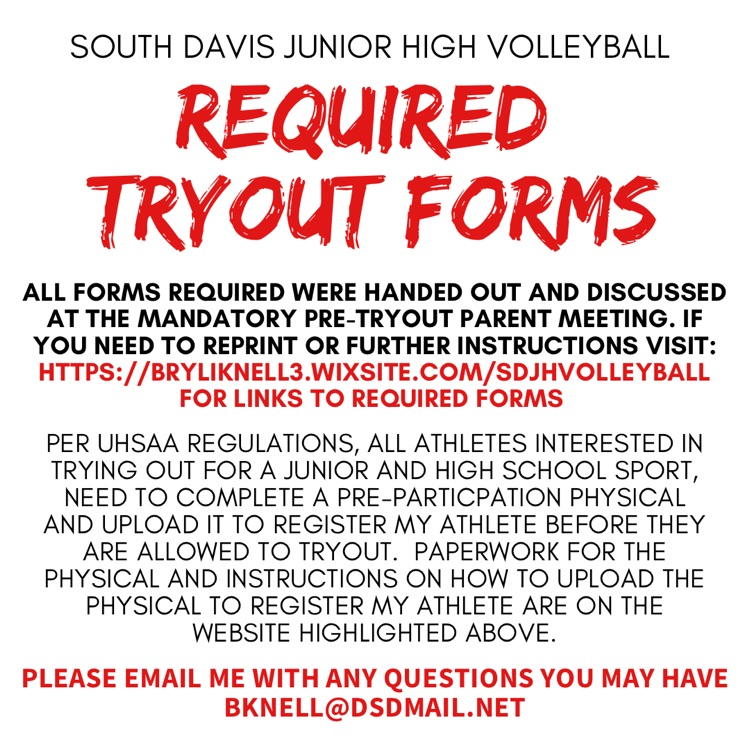tryouts