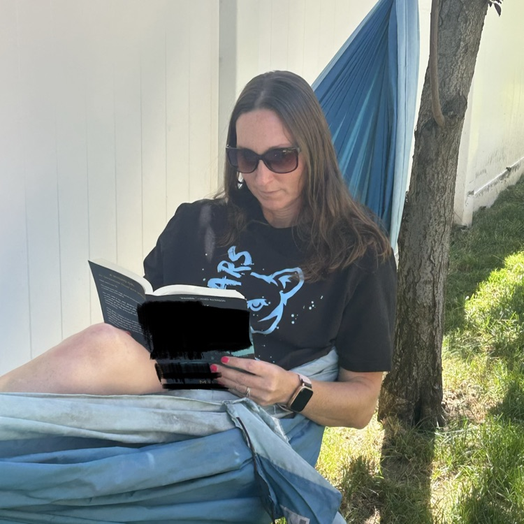reading outside