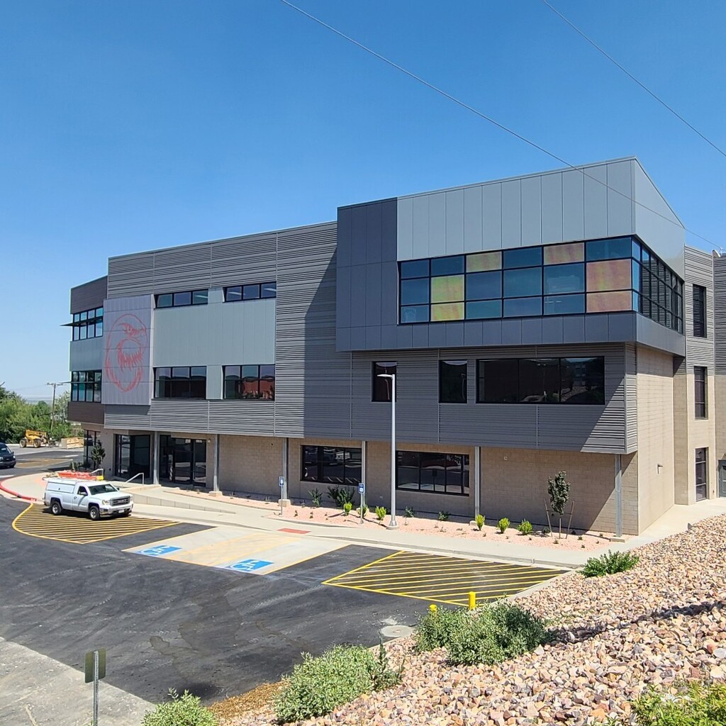 south facade of New CTE building