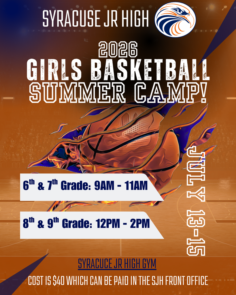 SJH Girls Basketball summer training camp July 13-15 9am to 2pm