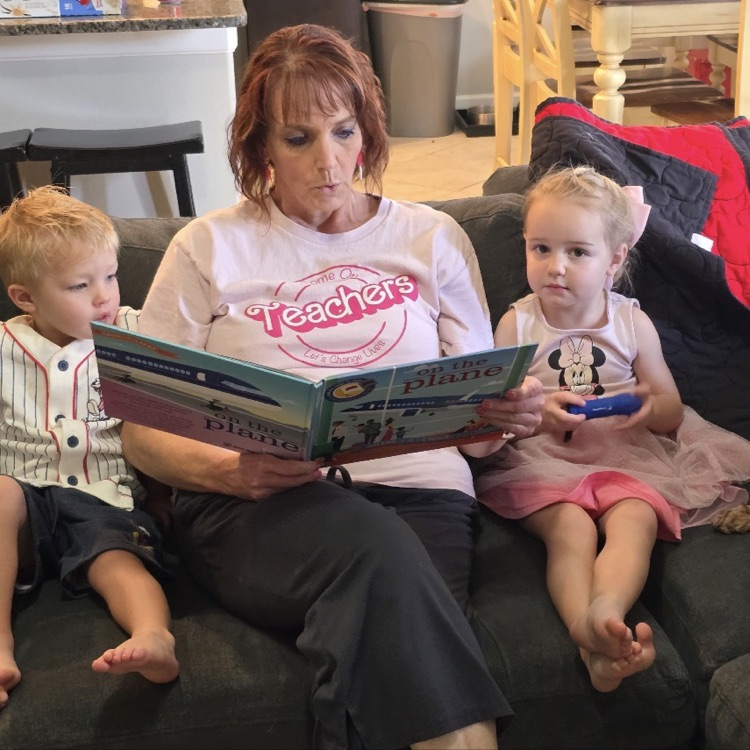 Mrs Miller reading