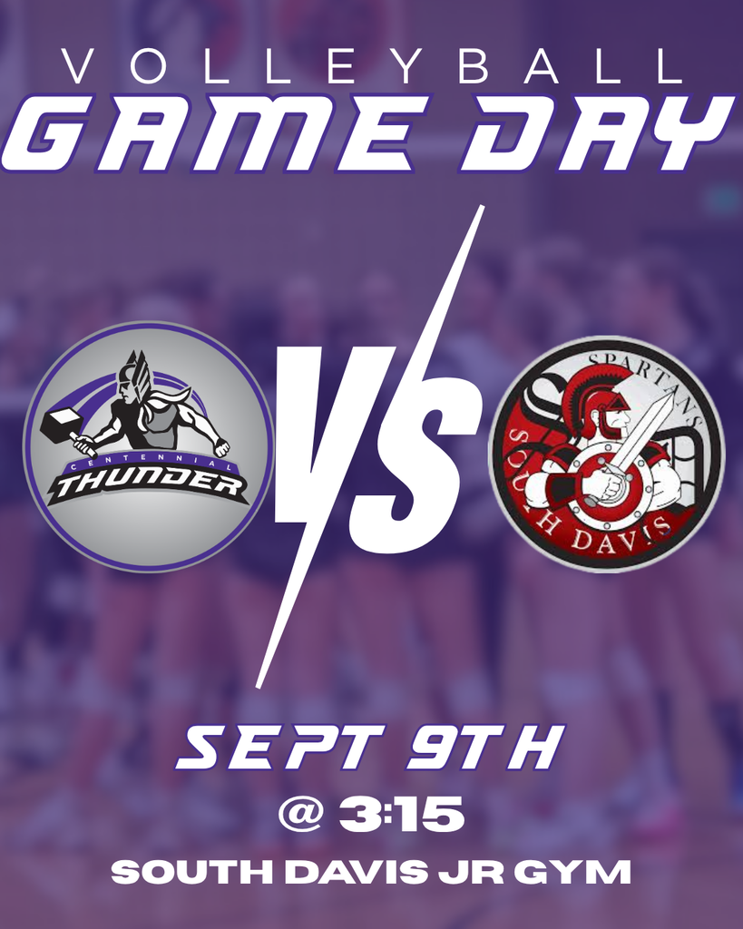 Sept 9th at 3:15 at South Davis