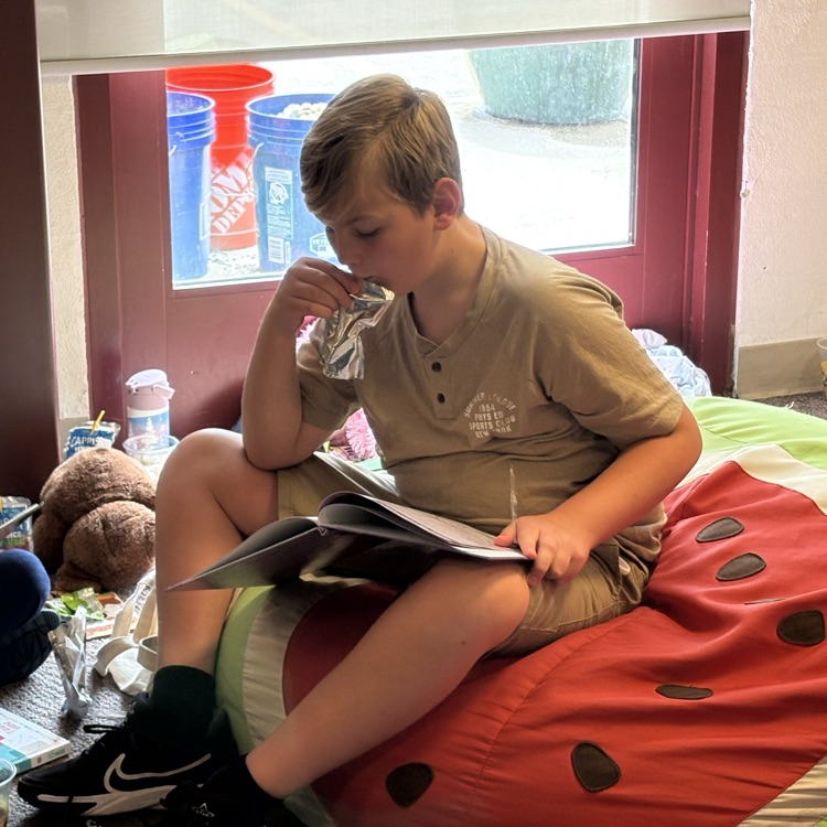 child reading