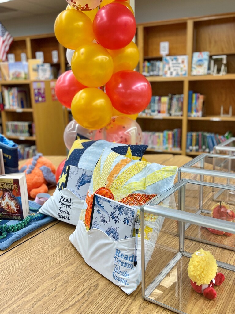 Picture pf read a thon prizes