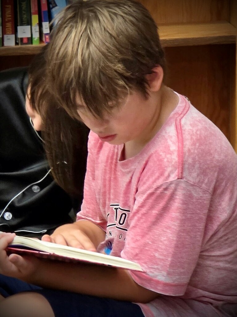 picture of boy reading